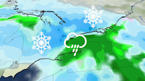 Heavy snow lasts though Saturday for the east, 15-25 cm likely