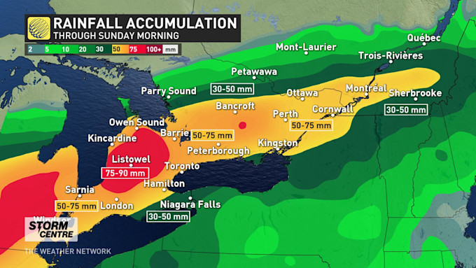 The Weather Network Why Toronto S Don Valley Parkway Floods So Often