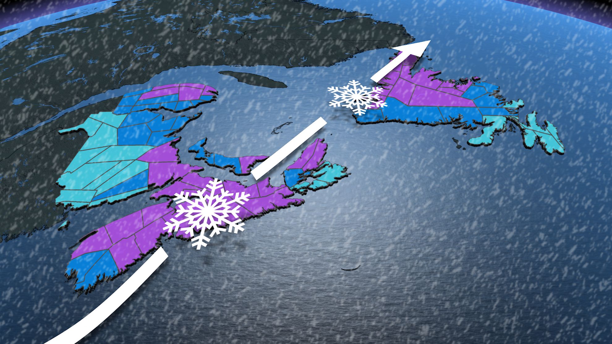Back-to-back systems bring heavy snow threat into Atlantic Canada - The ...