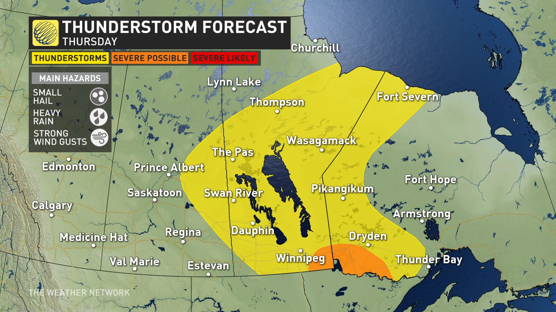 Baron - PR Thursday storm risk Aug. 21