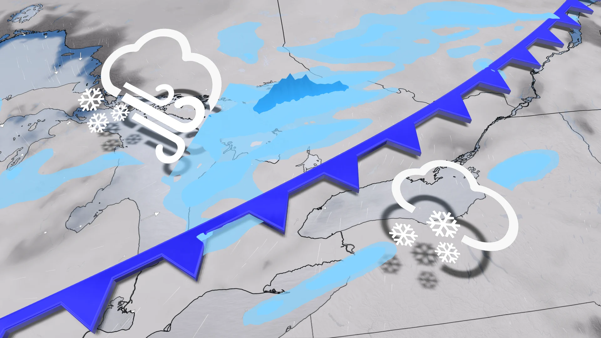 Winter shows its face in Ontario with noticeable cooldown and more snow