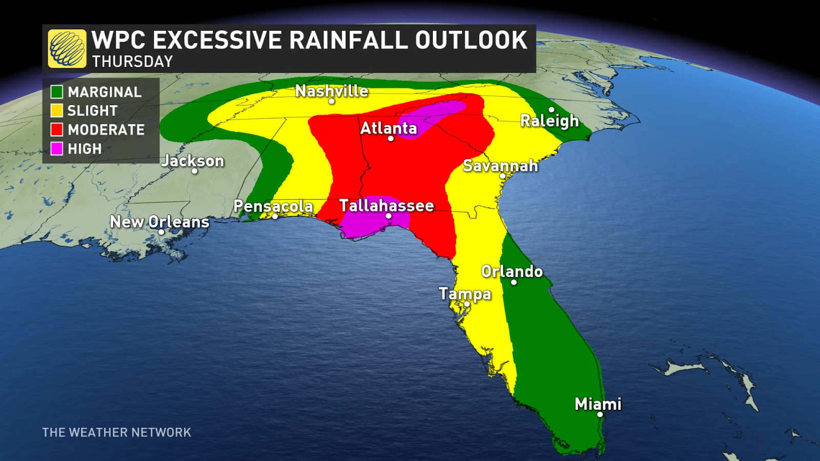 Helene excessive rainfall outlook sept 25