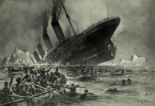 Wikipedia Sinking of the titanic