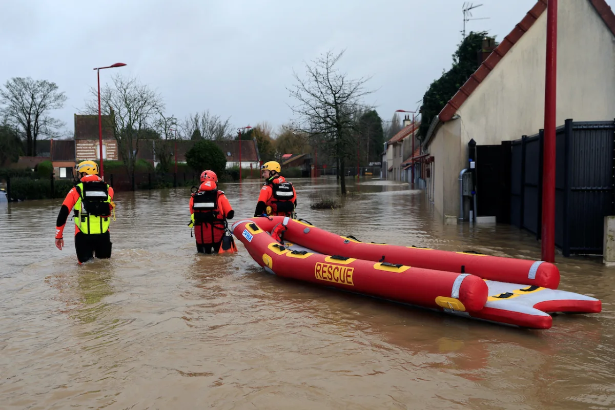 Northwest Europe struggles with floods and snow after latest Atlantic ...
