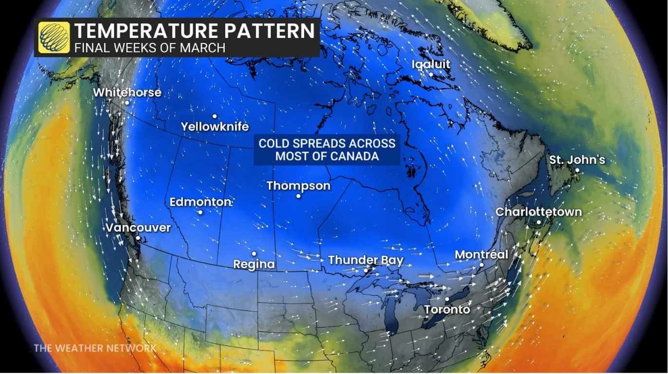 Final week of March 2026: Pattern change 