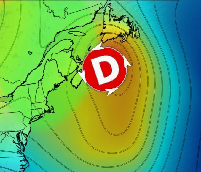 Le Québec évitera de très près une possible bombe météo