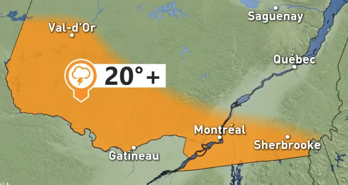Exceptionnelle vague de chaleur au Québec