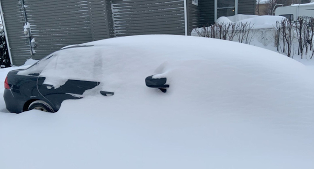 PHOTOS: Winter nightmare hits the Prairies, blizzard buries cars - The ...