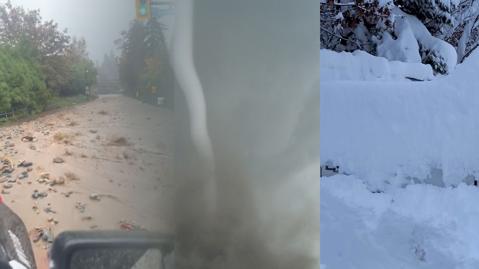 One metre, two extremes: How rain and snow defined fall 2024 - The ...