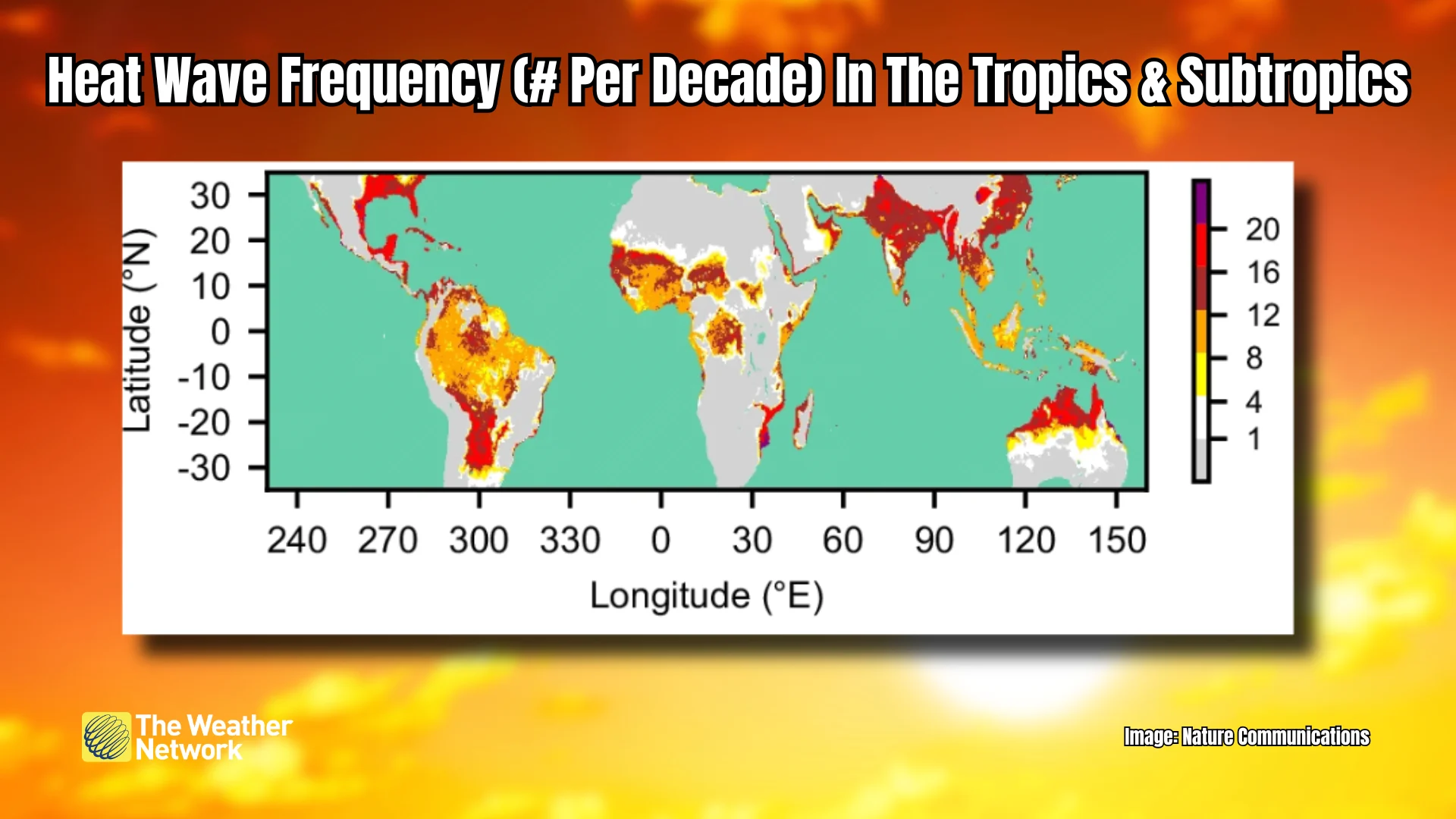 Heat Wave Frequency Tropics Subtropics