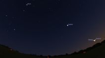 Bright 'evening star' Venus dazzles this winter in two planetary conjunctions