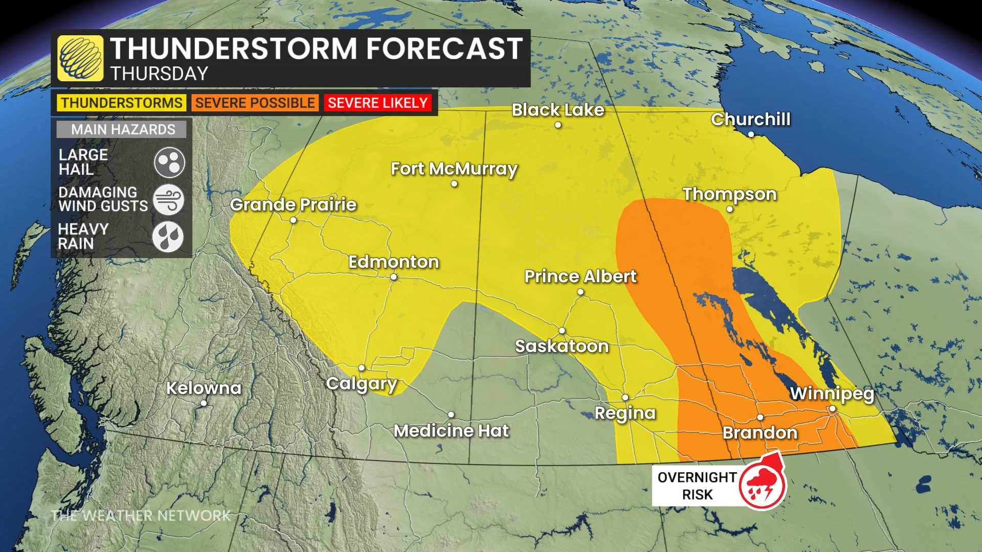 Barron - 0703 Prairies Thunderstorm Forecast