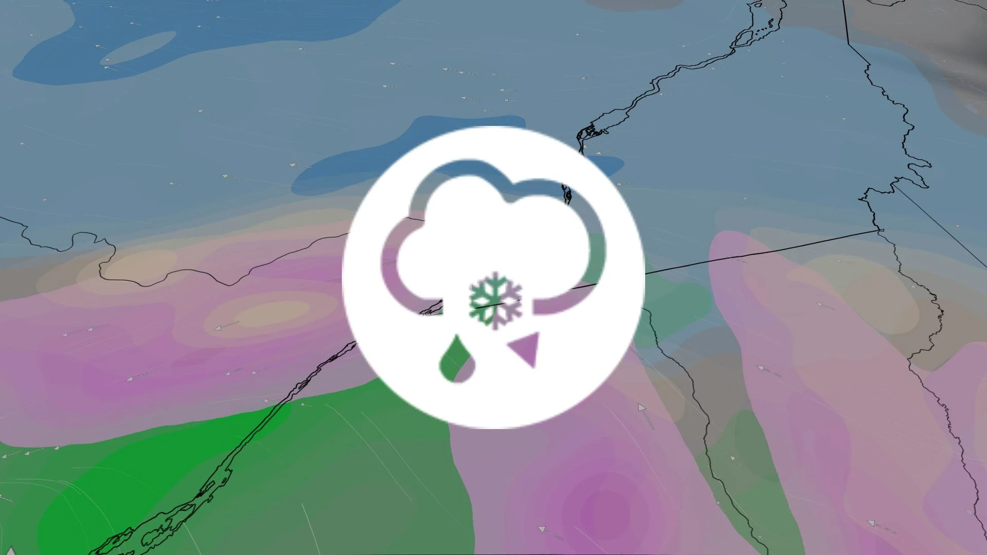 Neige et verglas : le tour du sud du Québec viendra