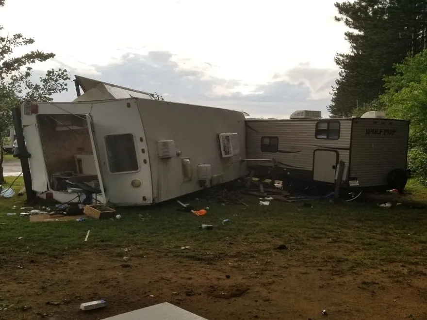 Tornade EF1 confirmée à Lac-aux-Sables