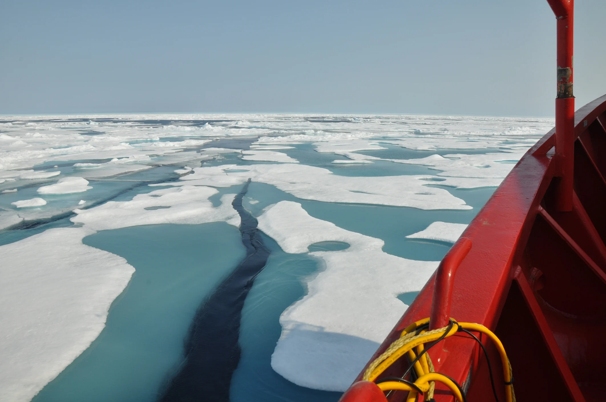 Floating sea ice in the Arctic Ocean. Credit: Dimitri W Ponirakis. Moment. Getty Images