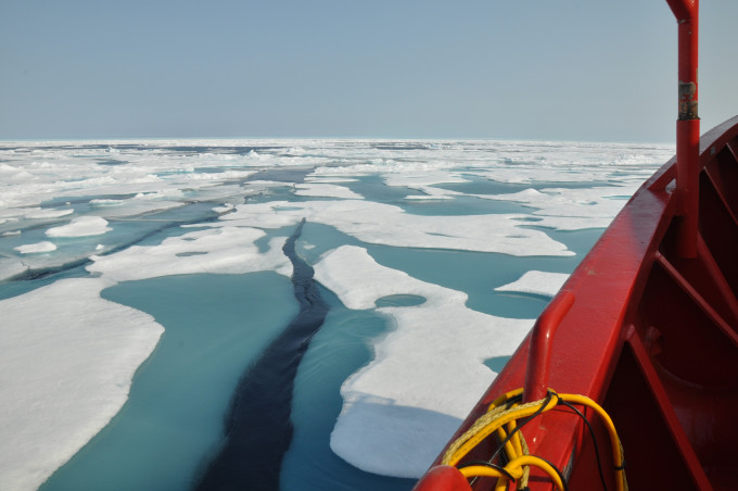 Floating sea ice in the Arctic Ocean. Credit: Dimitri W Ponirakis. Moment. Getty Images