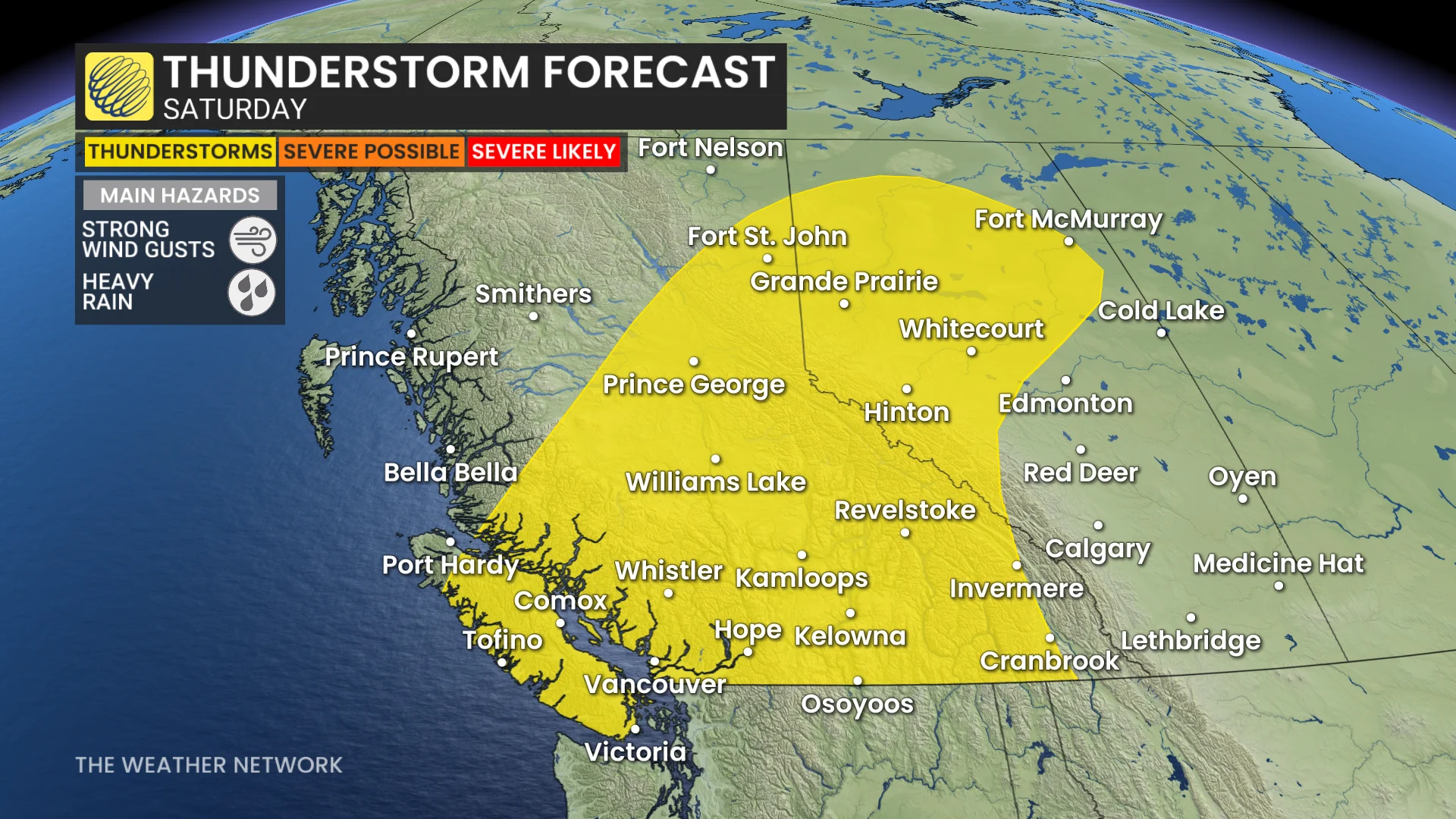 Baron - BC storm risk Saturday - Aug 21