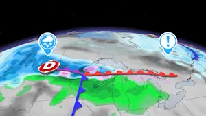 Bordée de neige sur plus de 4000 km à venir. Détails ici. 