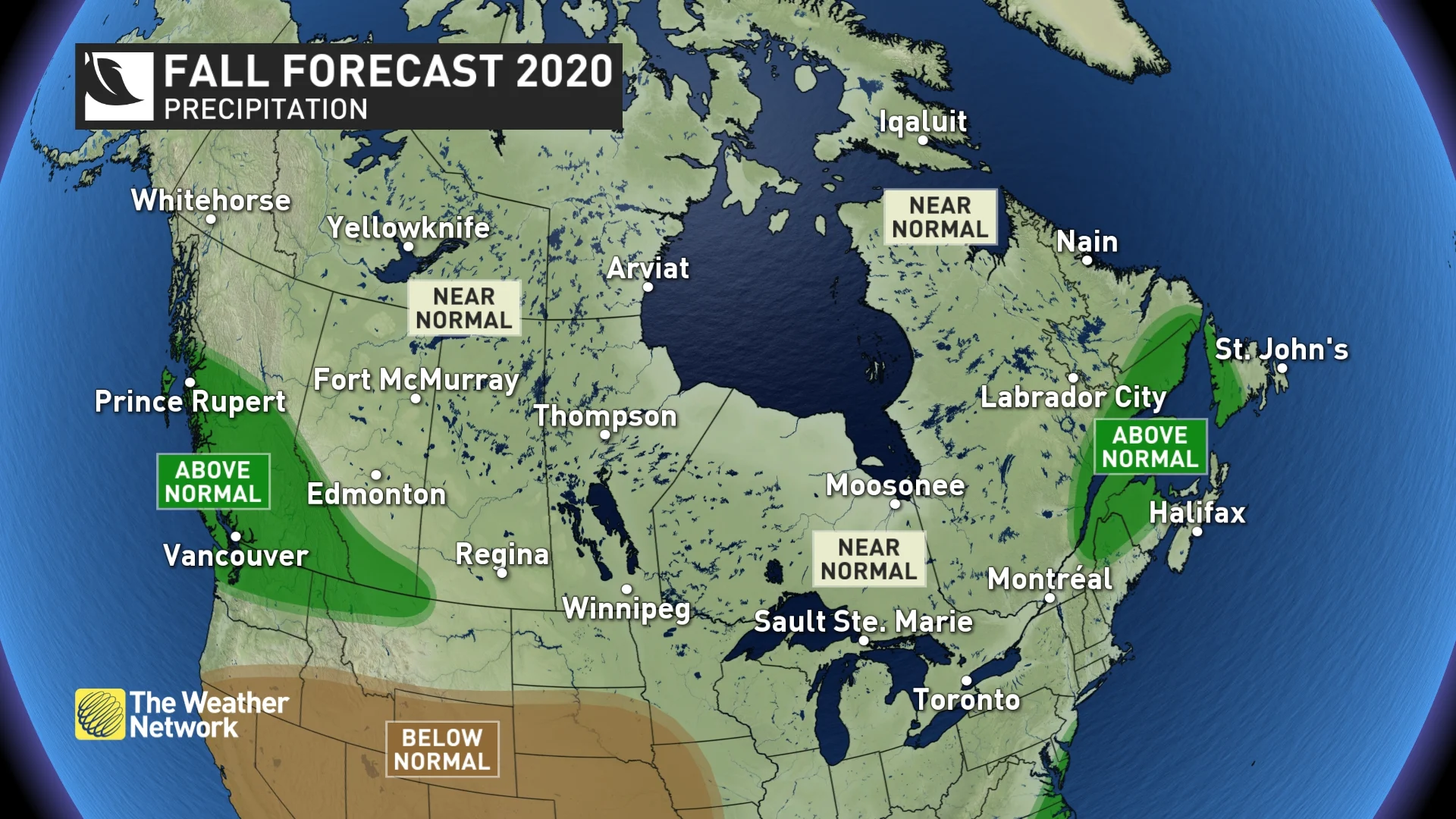 Fall 2020 Precipitation Forecast