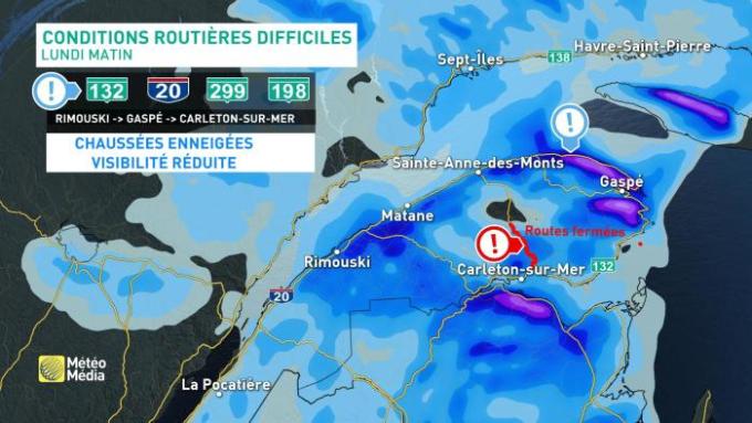 Meteomedia Une Region Du Quebec Secouee Par Une Forte Tempete