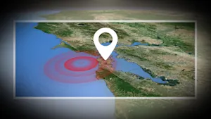 A huge earthquake nearly wiped this major city off the map