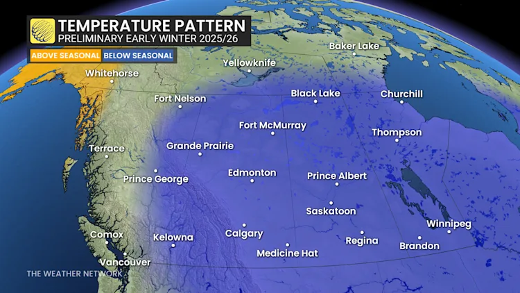 A sneak peek at Western Canada’s winter wild cards - The Weather Network