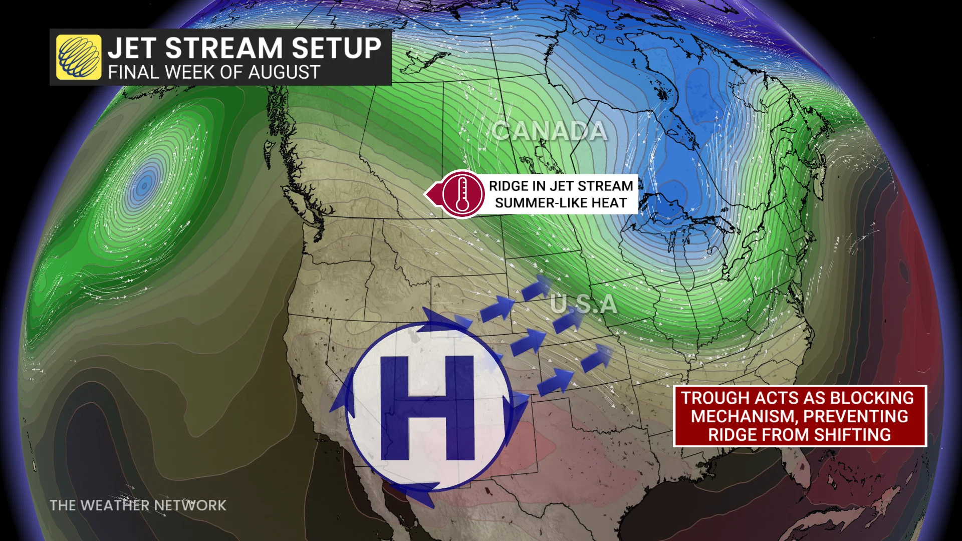 Baron - Jet stream set up end of August