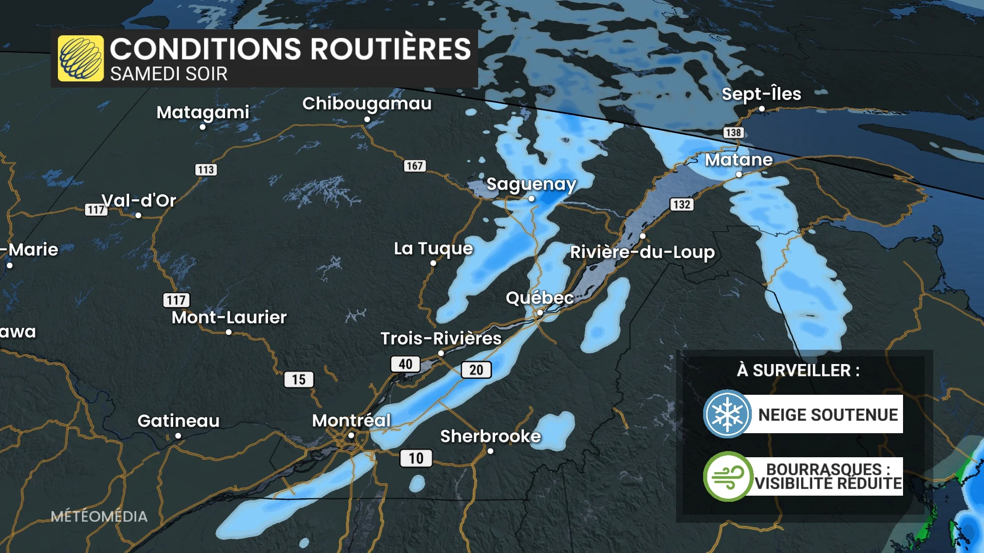 Neige samedi : déjà des sorties de route et le pire est à venir