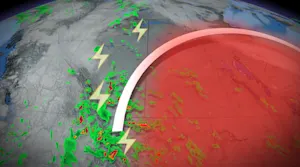 'Ring of fire' storm threat moves into Alberta amid intense Prairie heat wave