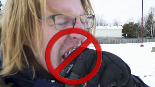 The Weather Network Snow laughing matter Why you should never eat snow