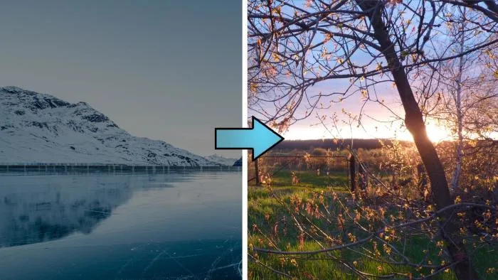 Quand le printemps rachète l'hiver au Québec