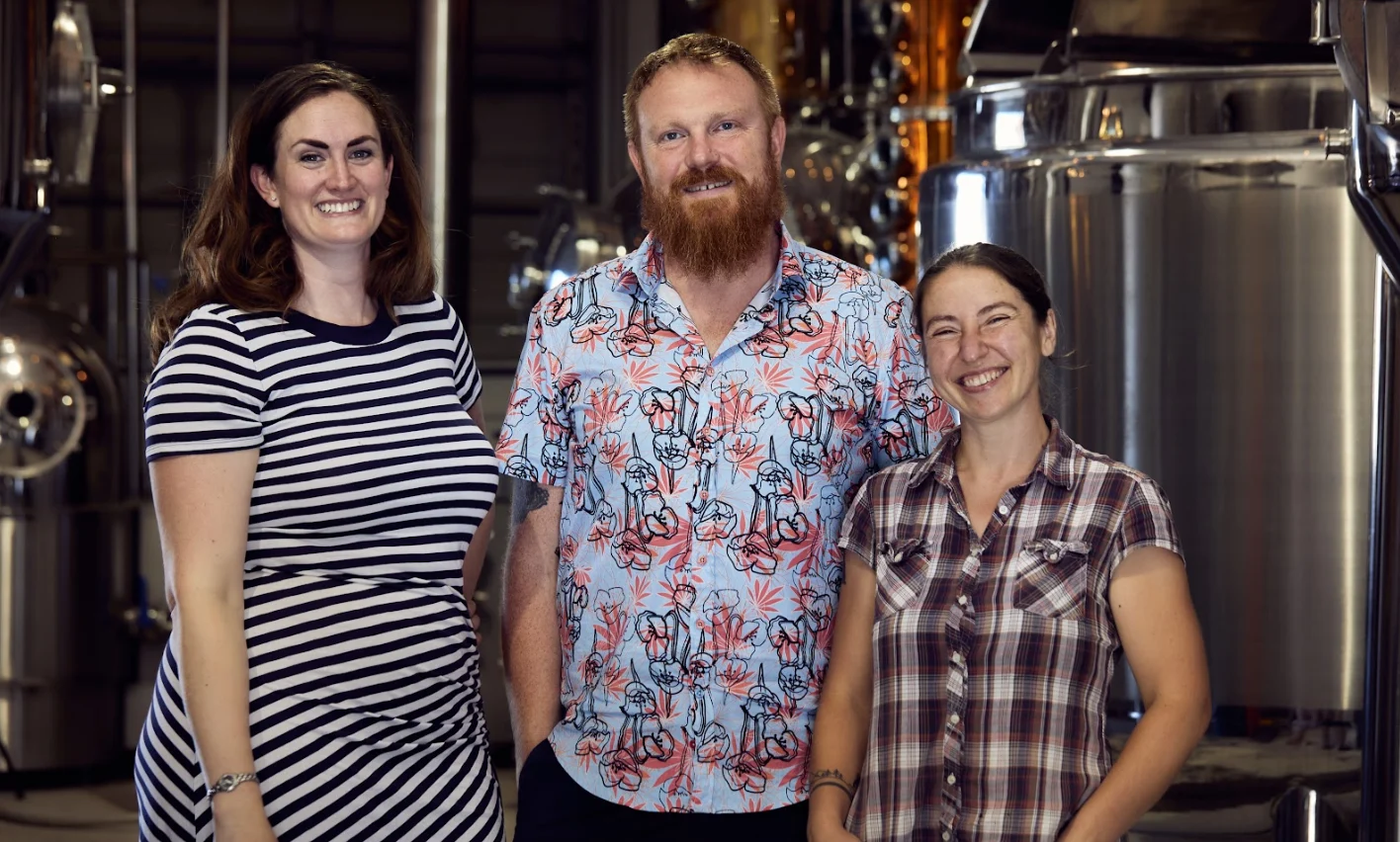 Wayward Distillery employees.