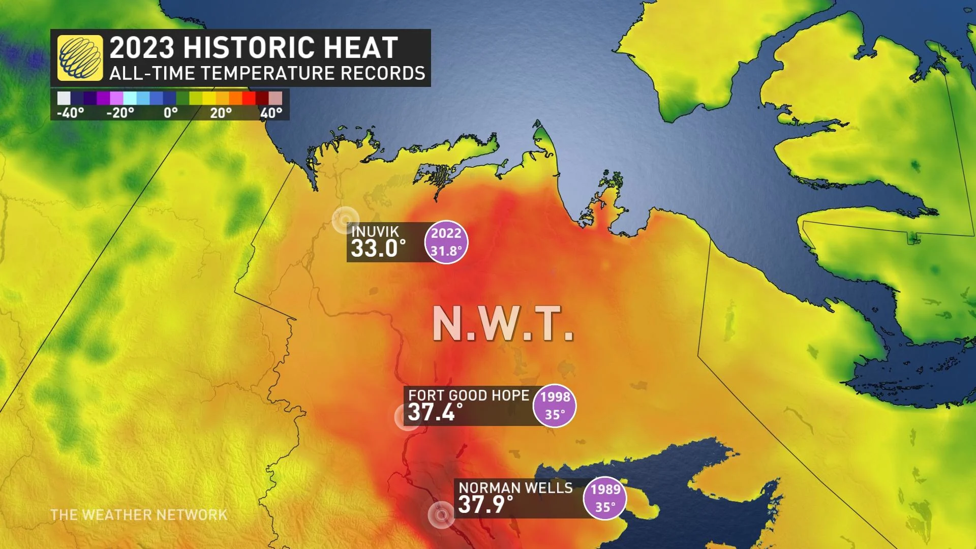 NWT Heat Records