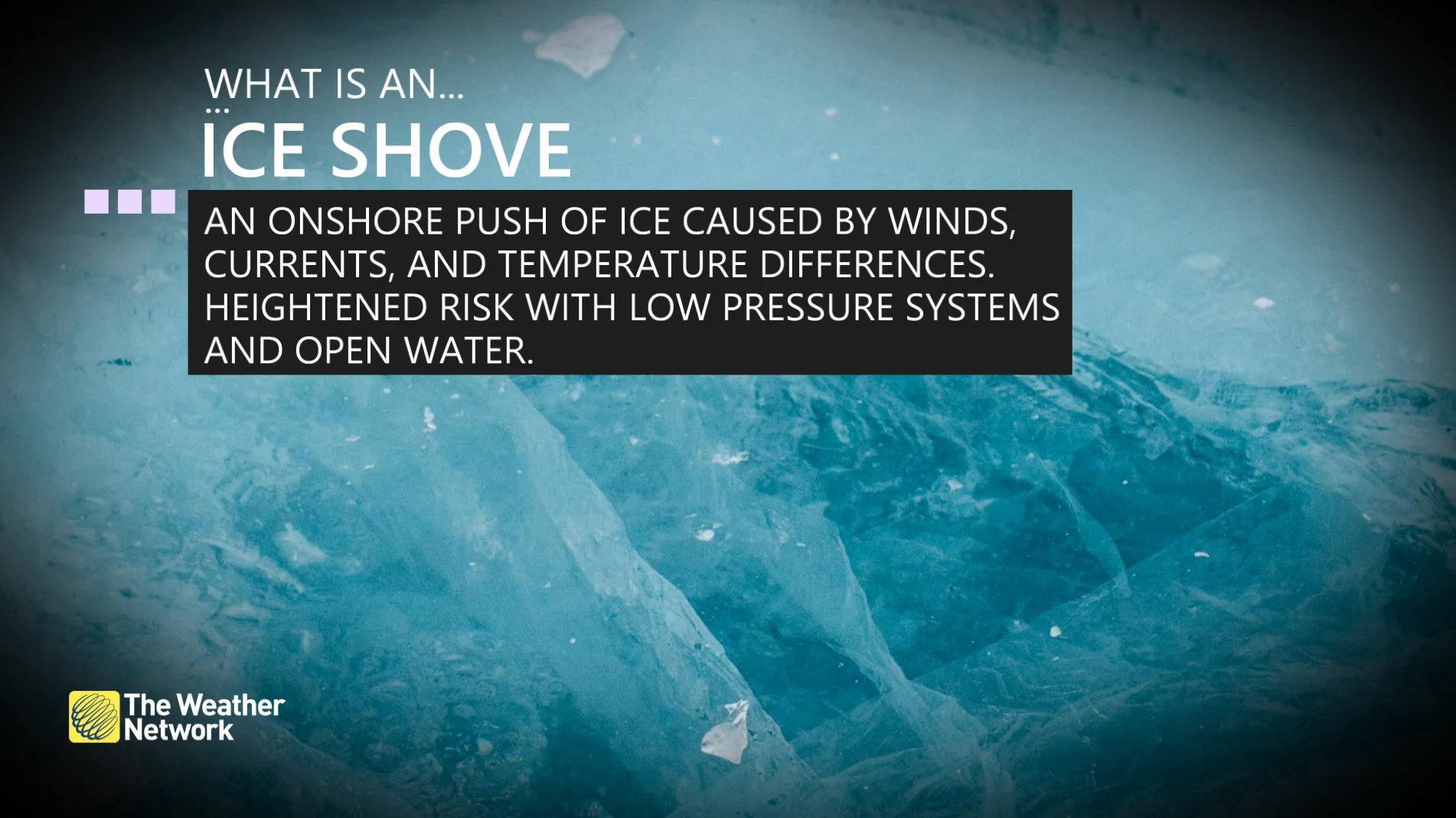 BARON EXPLAINER What is an ice shove