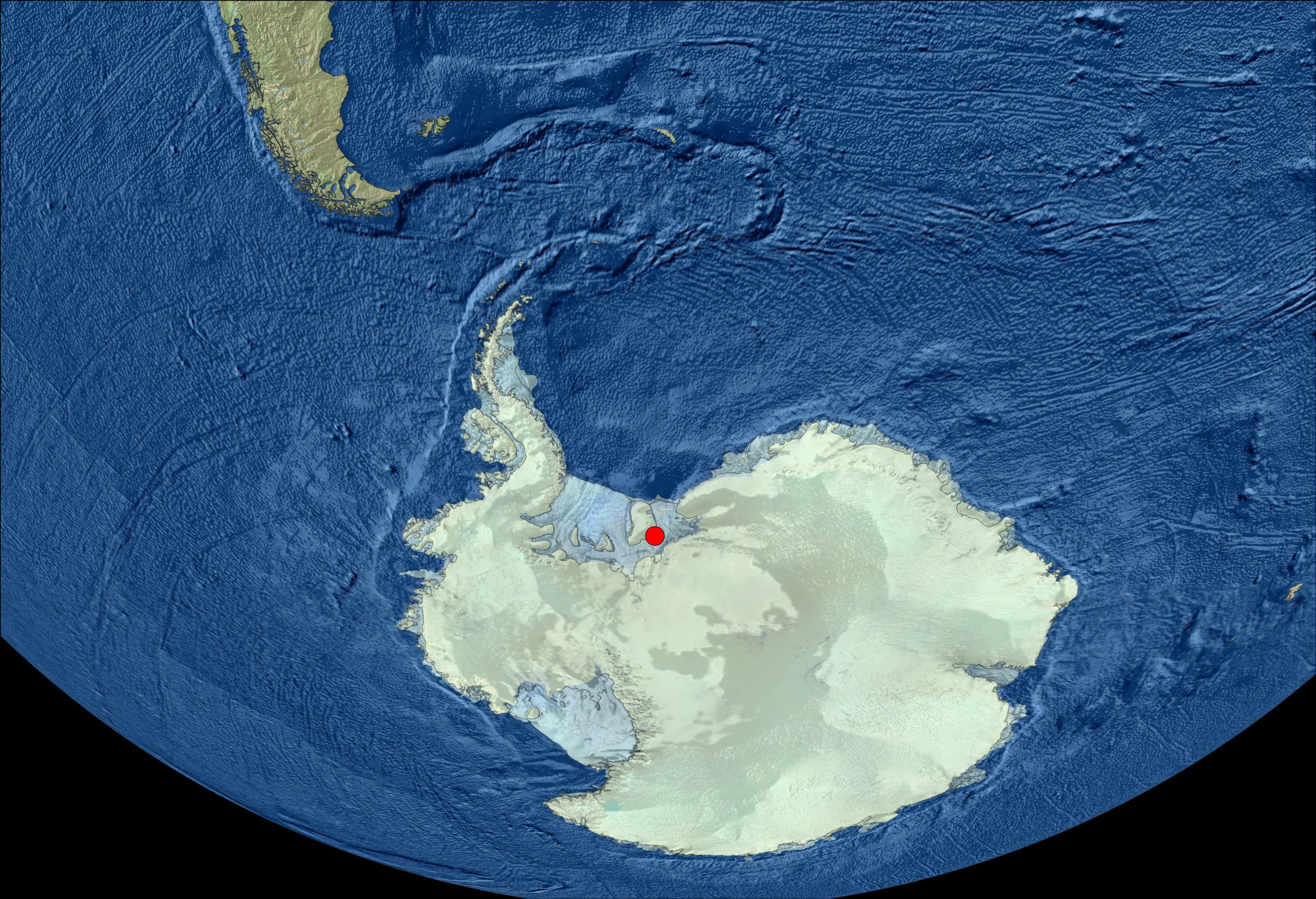map Dr. Huw Griffiths/ British Antarctic Survey