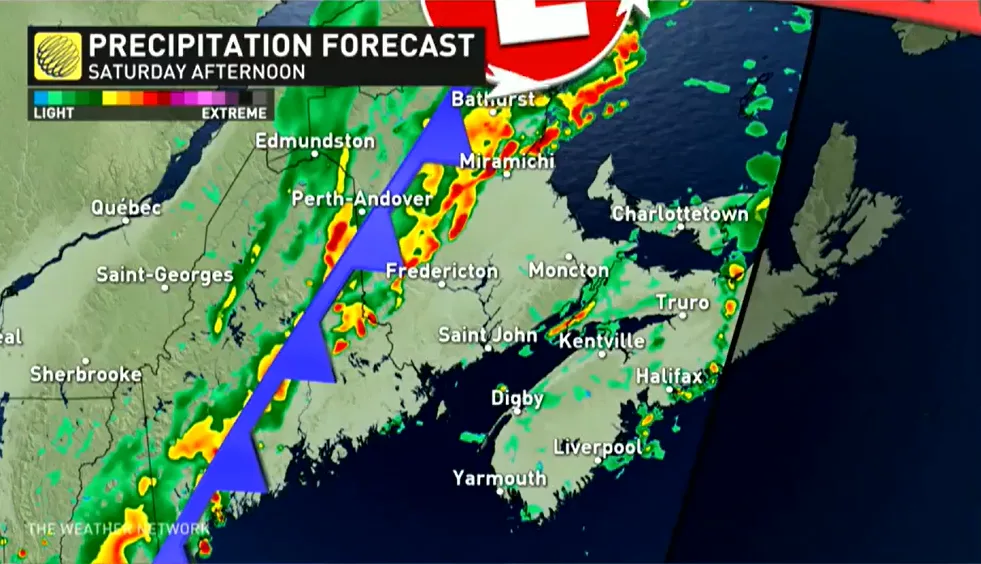 Bumpy weekend ahead for East Coast as rain, storms, and snow arrive ...