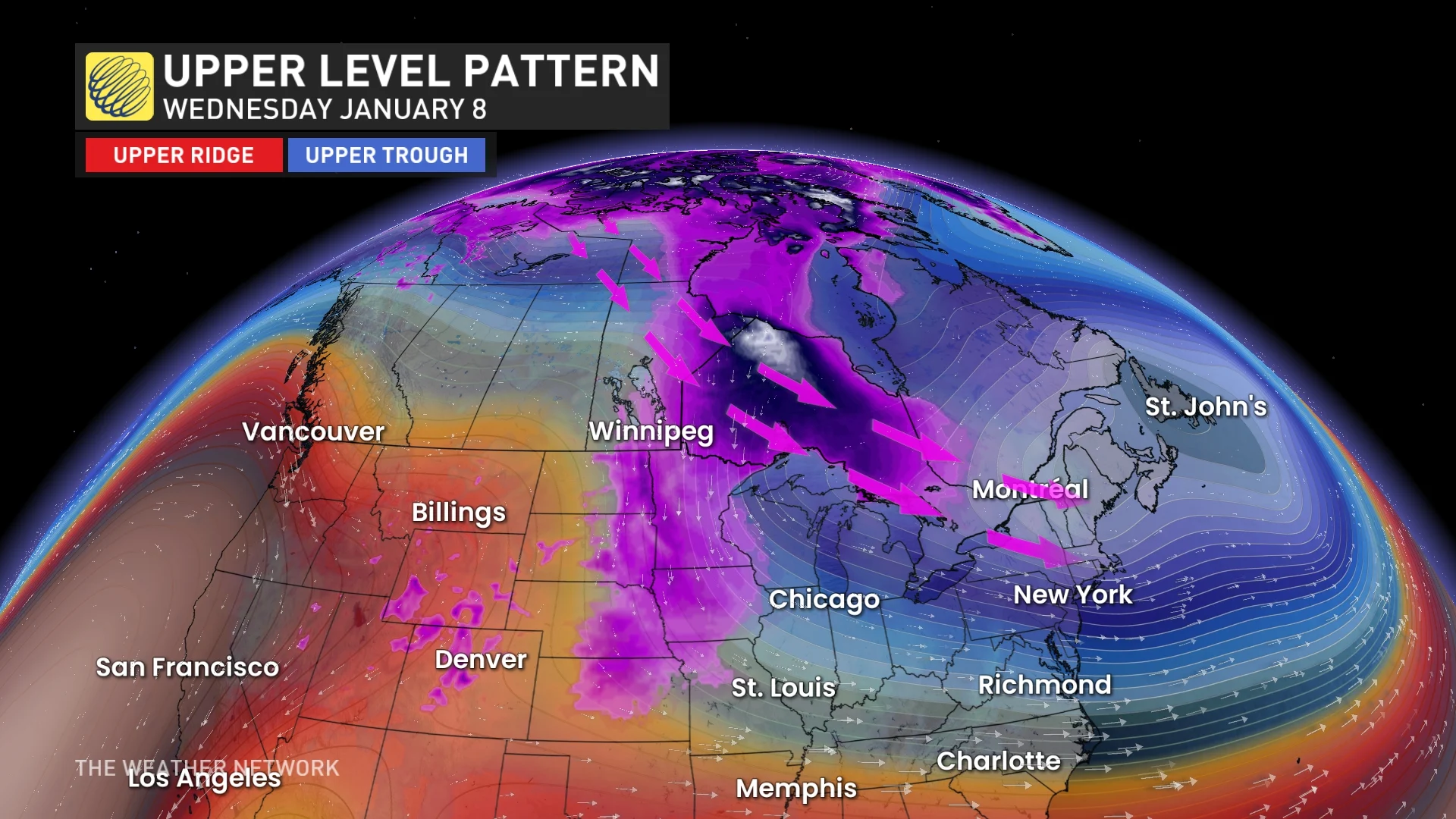 Baron - Upper level pattern - Jan8