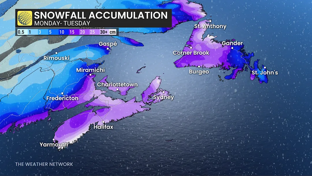 Massive winter storm alerts span more than 1,700 km across U.S., Canada ...