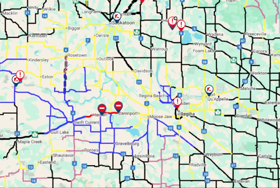 CBC - Sask Highway Hotline - Dec 17