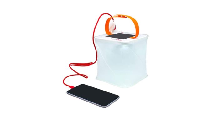 Amazon, foldable solar lantern, CANVA, power outage kit