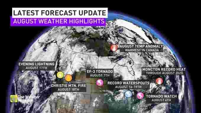 Weather highlights