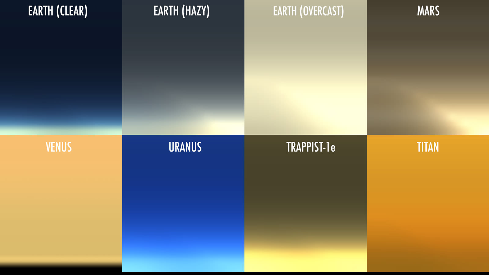 NASA simulates alien sunsets from the solar system and beyond - The ...