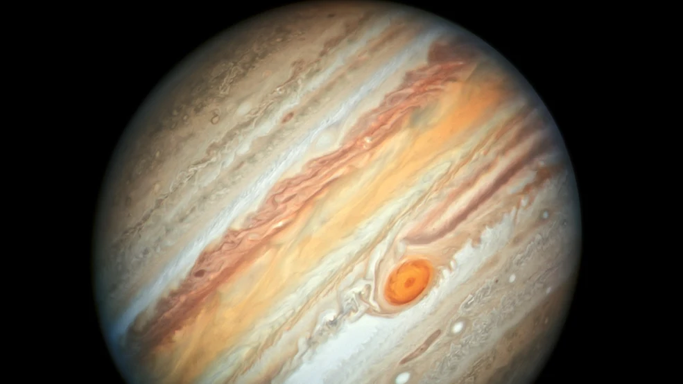 Jupiter's vibrant clouds pop like never before in Hubble's latest look