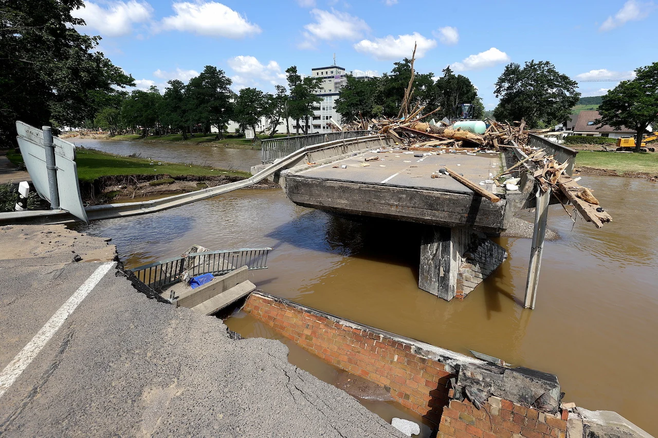 The floods are terrifying, says Merkel as European death toll rises to 188