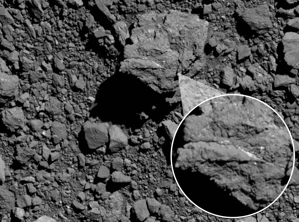 Carbonate-deposits-Asteroid-Bennu-NASA-Goddard-UArizona