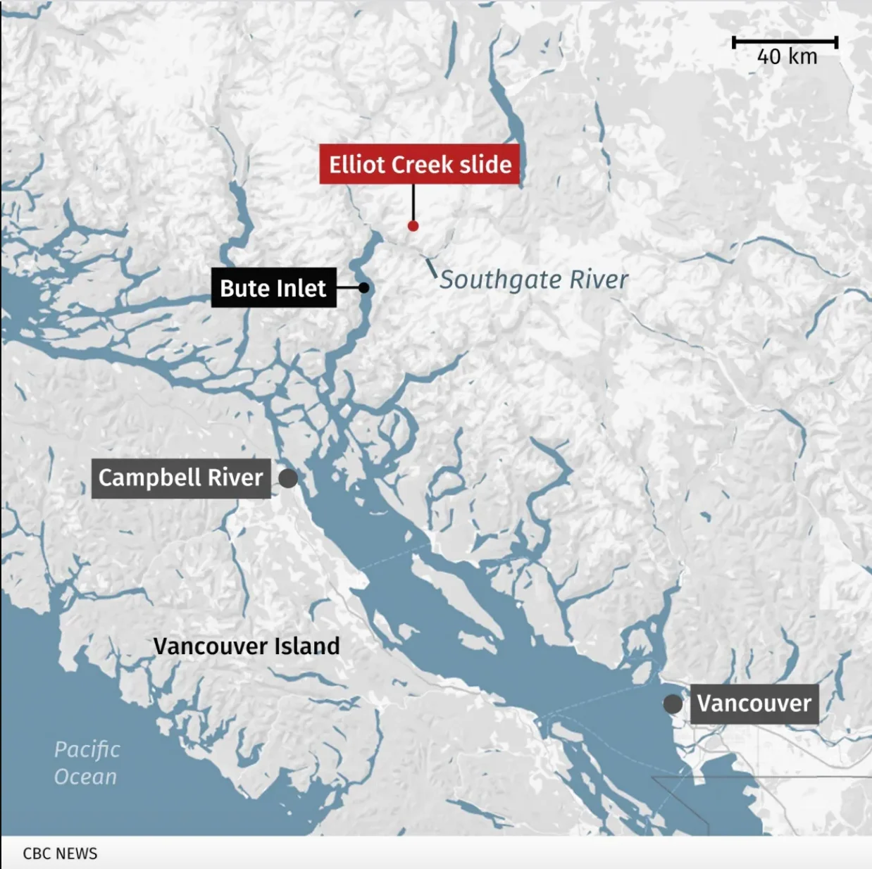 Graphic: BC Landslide impact on salmon (CBC News)