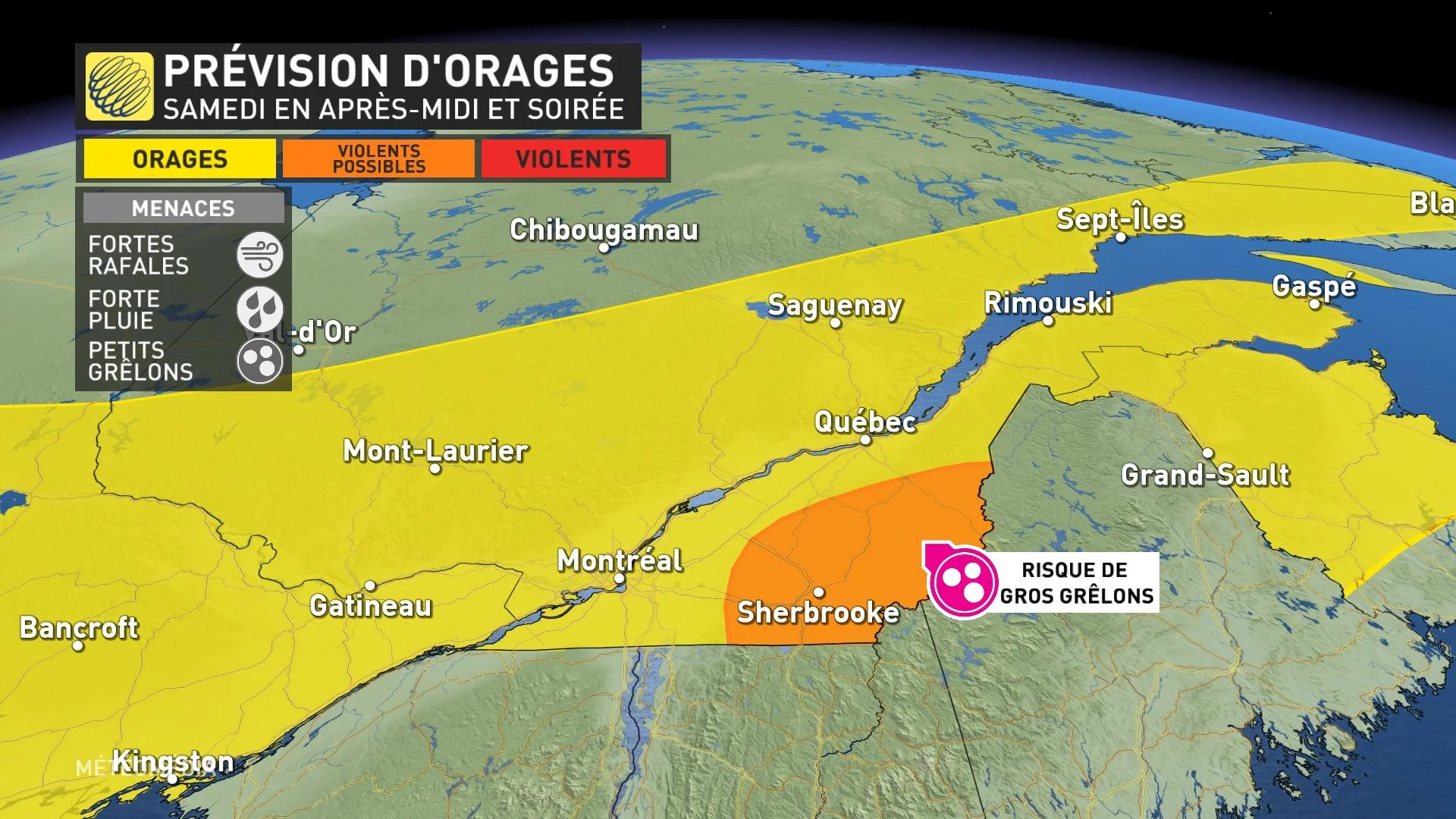 Prévision d'orages