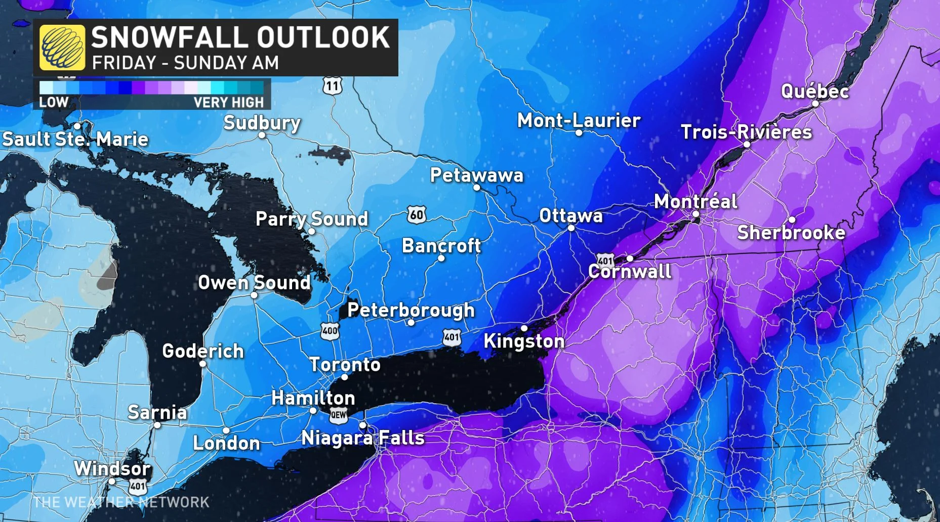 ON/QCsnow