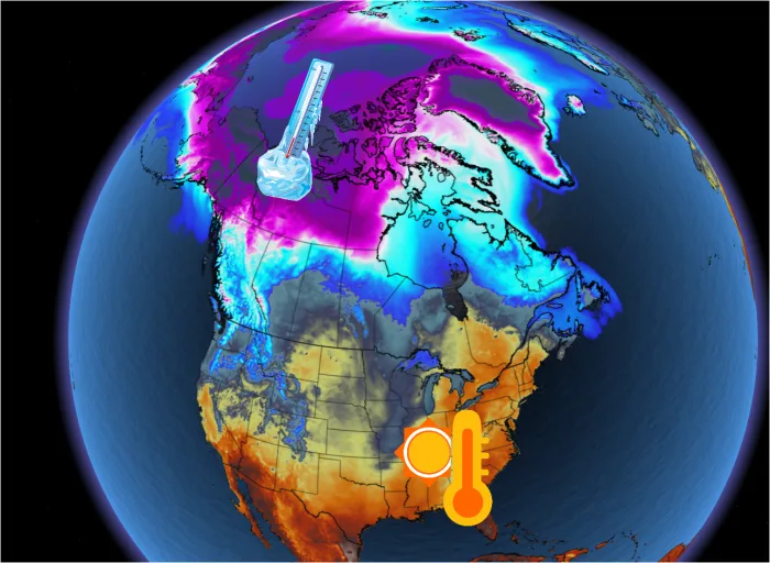 Un début d’avril à -43 °C