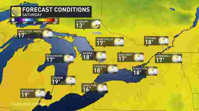 The Climate Community – Ontario’s weekend forecast hinges on Hurricane Ian